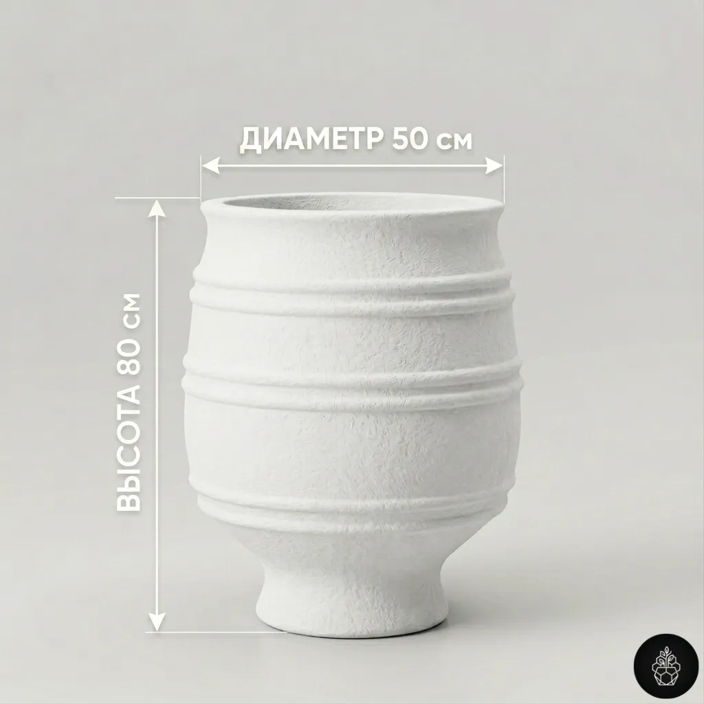 Ампир Гранде — Ø50 × В80 см